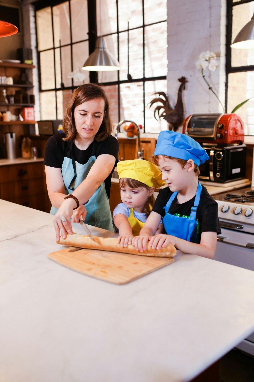 Kids Cooking Process