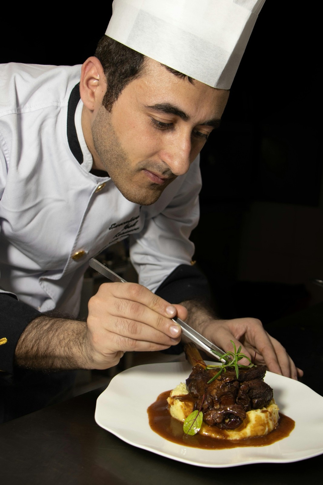 Gourmet Plating Process